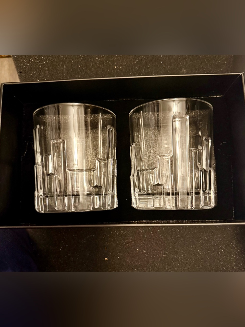 Gezellig Set of 2 Double Old Fashioned Glasses NEW
